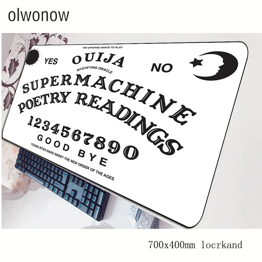 Ouija доска коврик для мыши милый компьютерный 70x40 см игровой большой стол padmouse