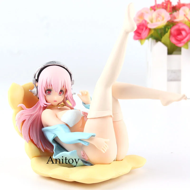 

Super Sonico Figure Sitting Sofa Ver. 1/7 Scale PVC Japanese Anime Action Figures Collection Model Sexy Toys 14cm