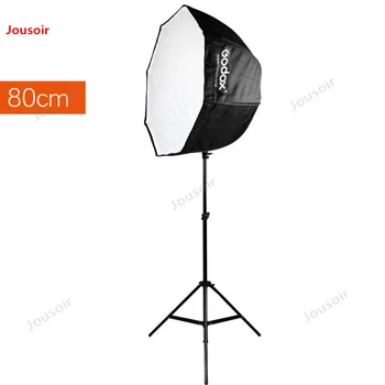 

Godox Photo Studio 80cm 31.5in Portable Octagon Flash Speedlight Speedlite Umbrella Softbox Reflector+2m tripod T03 CD05 LB1