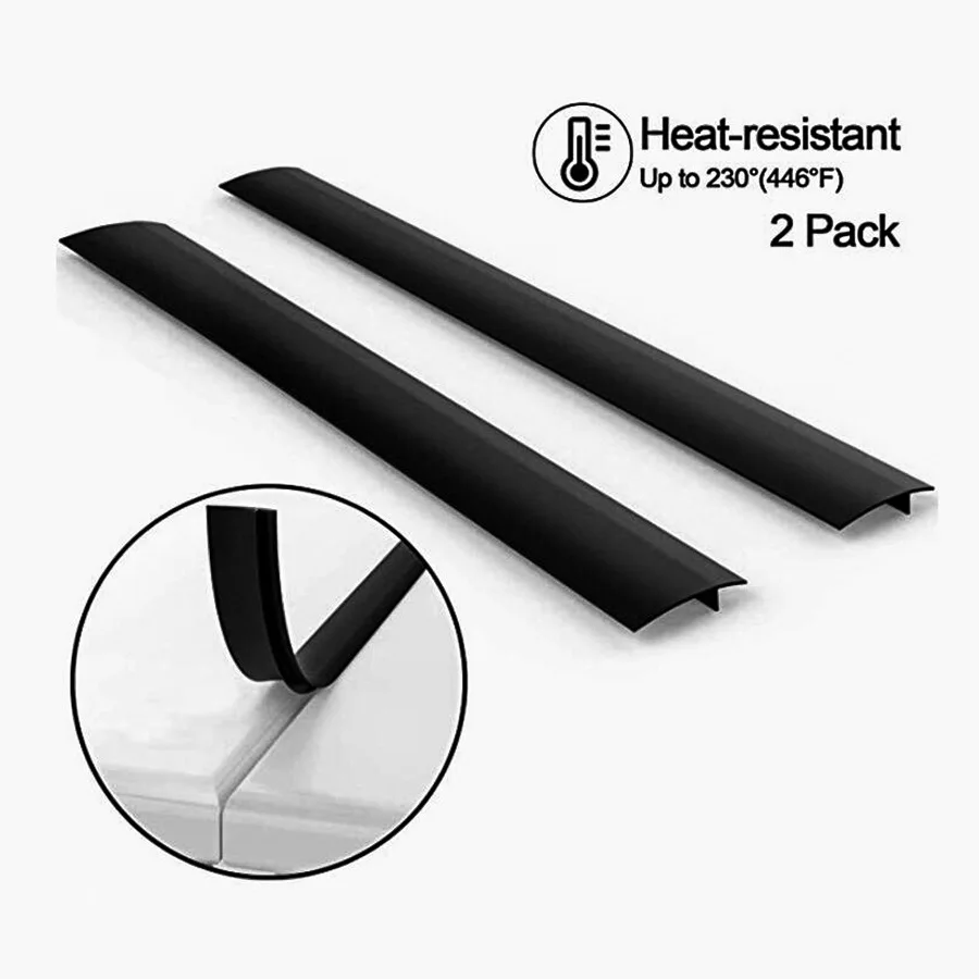 2 Pack Kitchen Stove Gap Filler Cover 21&25