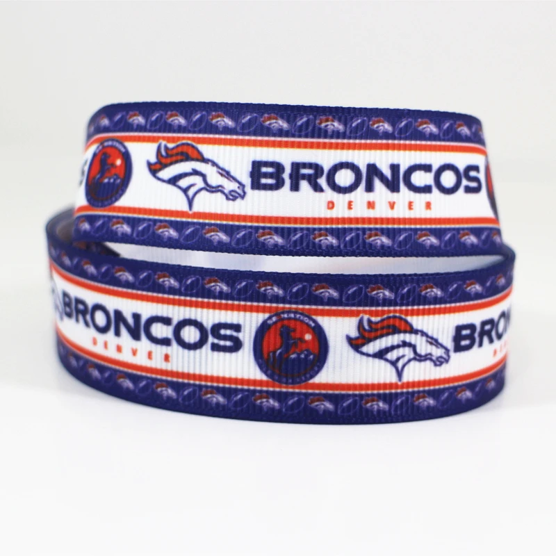 50 ярдов 7/8 &quot1&quot 1 5 &quot2&quot 3 &quot22 мм 25 38 75 Спортивная команда печатная grosgrain лента
