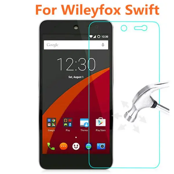 Закаленное стекло для Wileyfox Swift 9H защитная пленка Взрывозащищенная 5 0&quot|lcd screen