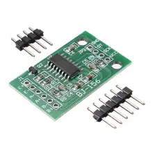 Dual-channel HX711 Weighing Pressure Sensor 24-bit Precision A/D Module For Arduino 5pcs/lot