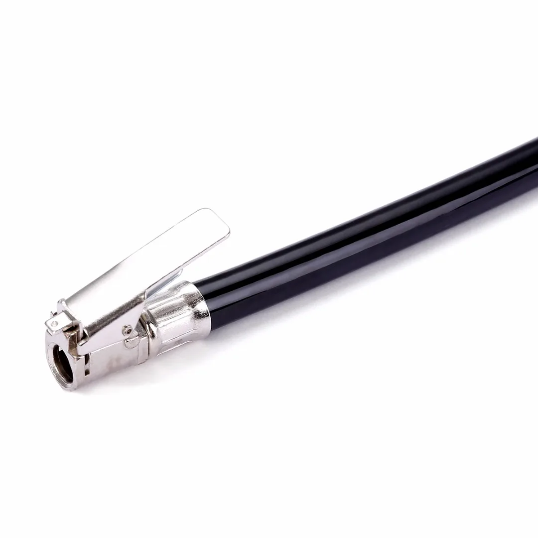 2018 New 1Pcs Rubber Metal Bike Inflator Hose Bicycle Bike Tyre Hand Air Pump Inflator Replacement Hose Cycle Pump Durable