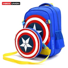 Magic union grandes mochilas escolares para niños niñas niños mochilas mochilas de los estudiantes de primaria impermeable schoolbag bolsa de libros para niños