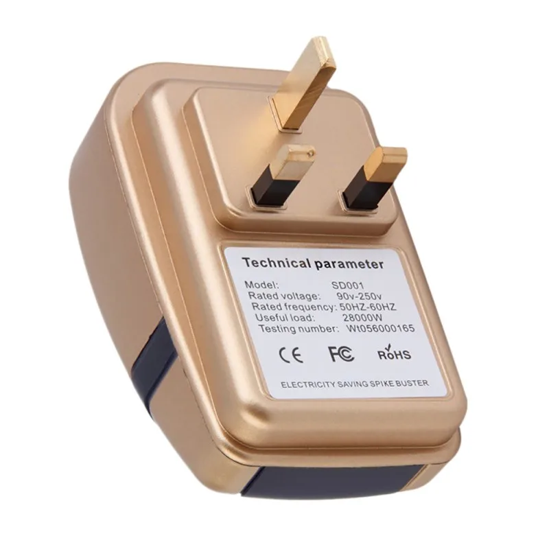 Portable EU UK US Plug Energy Saving Box Electric Saver Power Factor