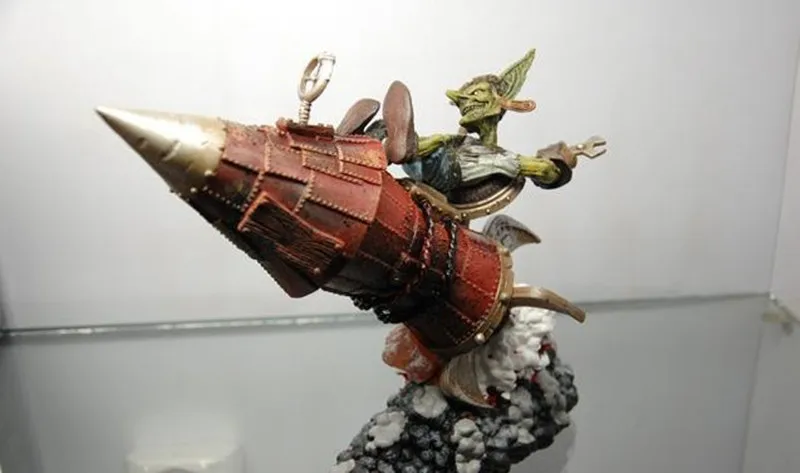 Экшн фигурка Wow DC Unlimited Series игрушка из ПВХ 6 7 дюймов Gibzz Sparklighter [Goblin Tinker] WOW KB0706|model