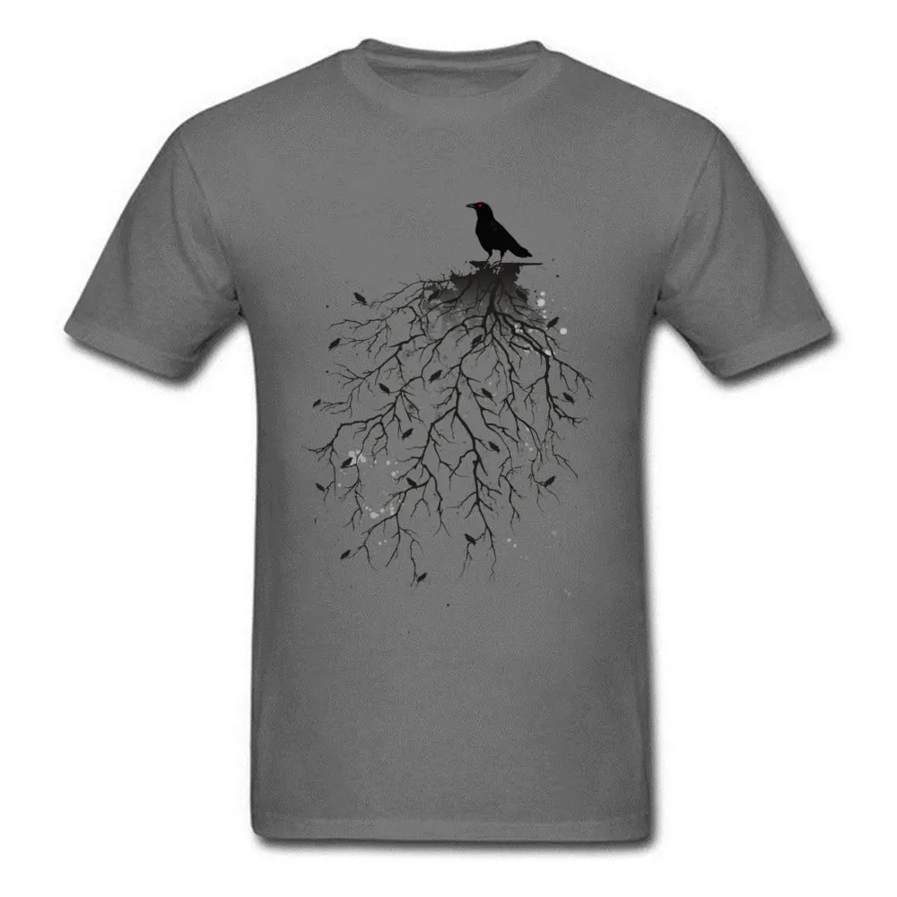 Roost Company Short Sleeve Normal Tshirts 100% Cotton Round Collar Boy Tops Shirts Print Tee Shirts Fall Top Quality Roost carbon