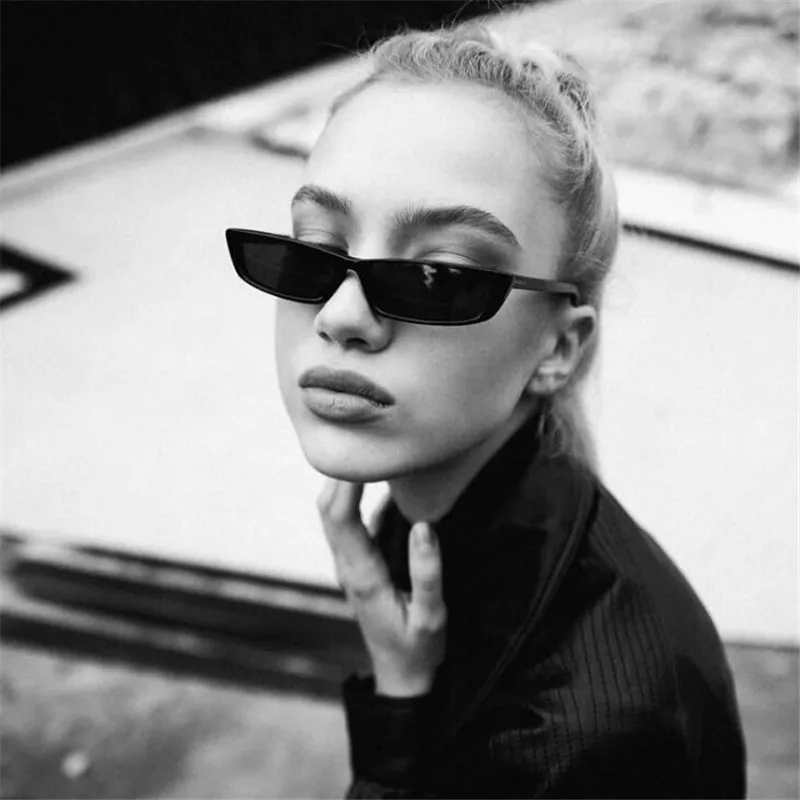 

2019 Vintage Cat Eye Sunglasses Women Fashion Small Frame Sun Glasses Ladies Retro Personality Cat Eyeglasses UV400