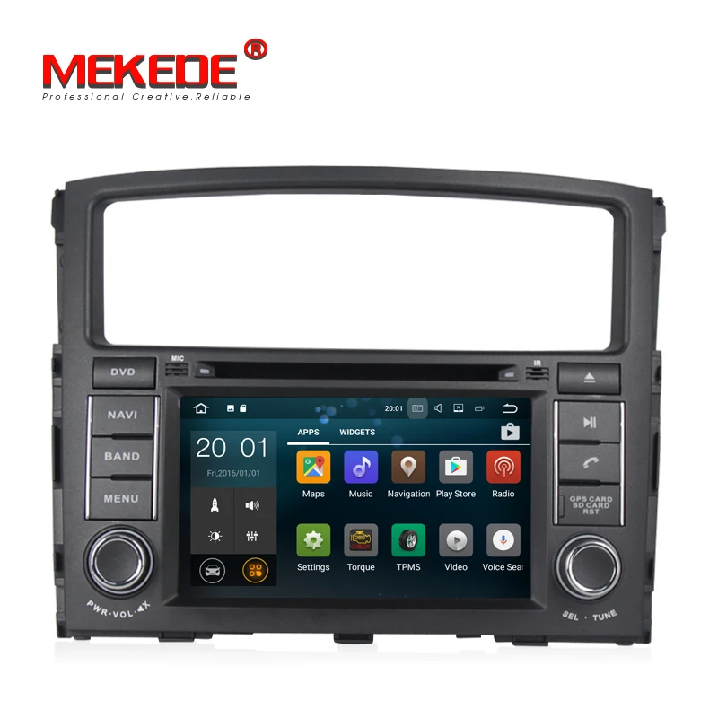 

PX3 Quad core Android7.1 2G RAM 16G ROM HD screen Car DVD player gps navigator for Mitsubishi Pajero V97 V93 2006 -2015