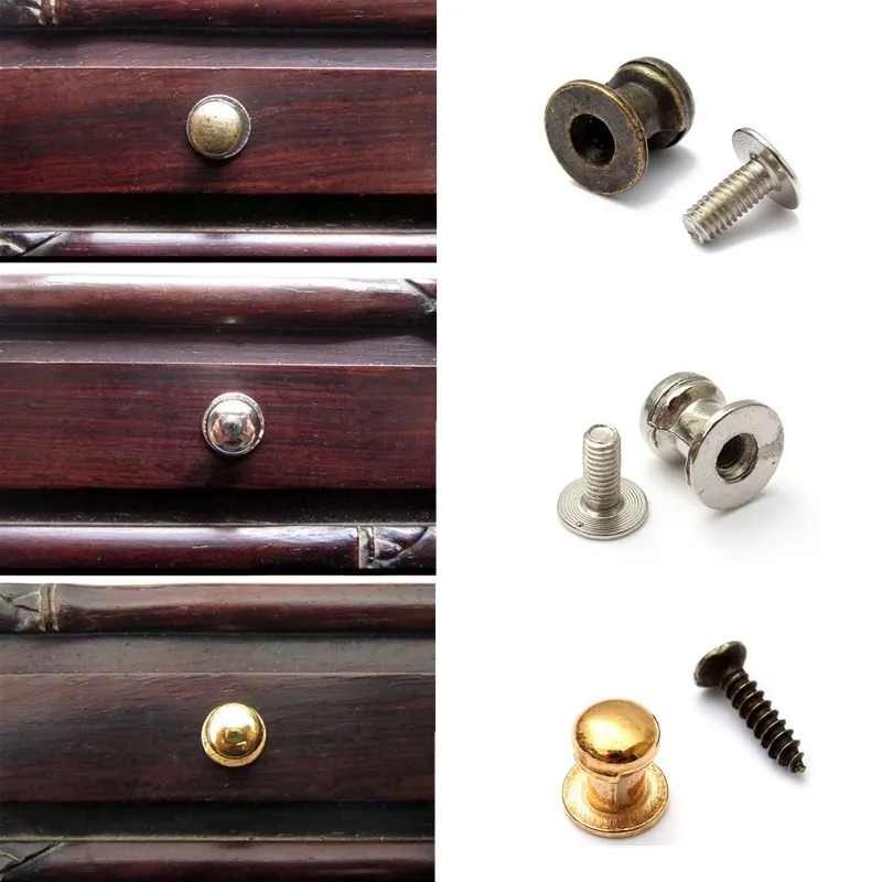 1PC Antique Cabinet Door Knobs Cupboard Door Zinc Alloy Pulls Vintage Wardrobe for Furniture Hardware Handle Drawer Handles