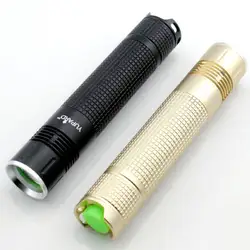 Мини Xm-l T6 1000lm алюминиевый водонепроницаемый светодиодный фонарик Torch Light для 18650 аккумуляторная батарея 5 режимов Открытый Отдых лампы