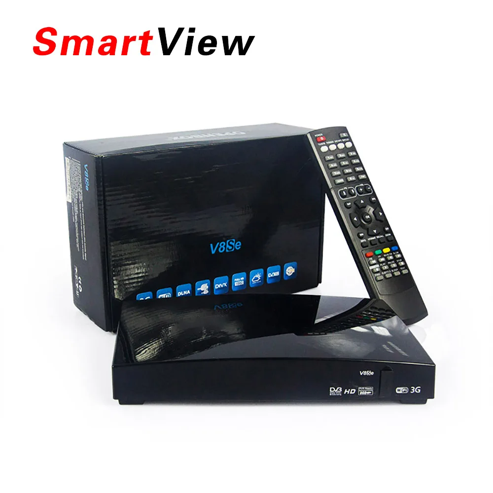 Оригинальный v8se DVB S2 спутниковый ресивер av выход Поддержка USB Wi Fi Веб ТВ Biss ключ 2xusb