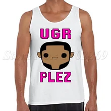 Новое поступление мужские модные безрукавки UGR PLEZ Дизайн Одежда для собак повседневные майки