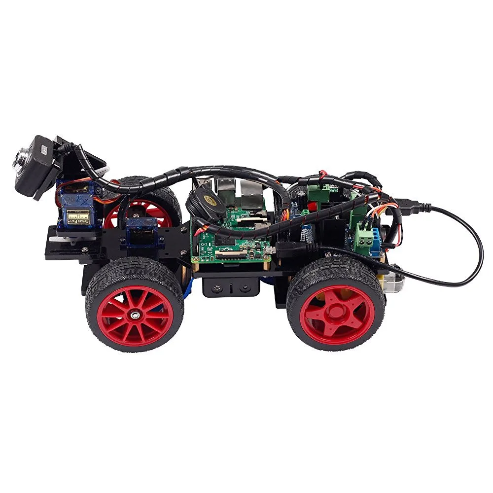  SunFounder App Controlled Robot Car Electronic Toys with Video Camera For Kid Adult Toy For Raspber