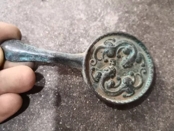 

CHINESE OLD Collection Evil slayer bronze mirror feng shui mirror