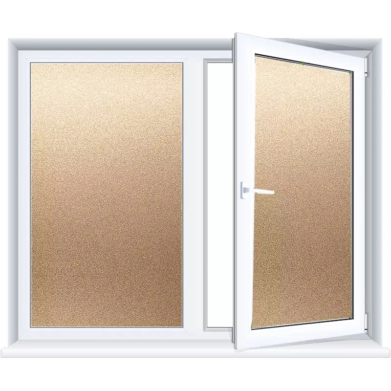 

Frosted Window Film Gold Glass Sticker Privacy Stained Office Static Cling Self-Adhesive film for furniture Decorative vinyl