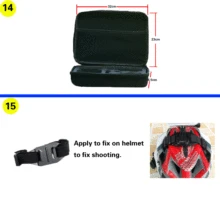 Gopro hero 5 accessories kit Set mount for Go Pro SJcam SJ4000 Xiaomi yi 4k Sony action cam eken h9 and all action camera kit25