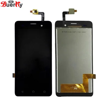 

BKparts 5pcs lcd For Wiko Jerry Full LCD Display Touch Screen Glass Digitizer Complete Assembly Replacement free shipping