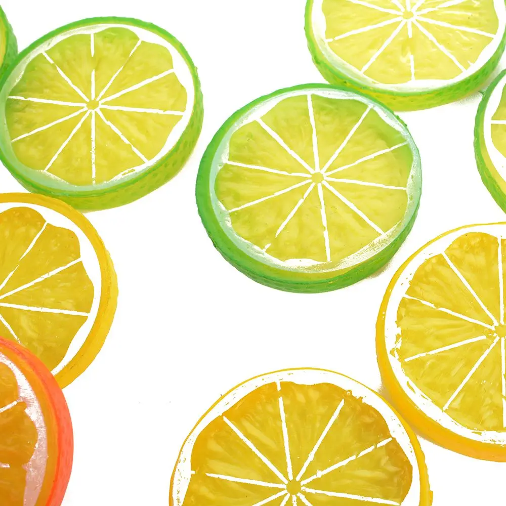 3 шт многоцветные 5 см мини лимон лист пластик поддельные искусственные фрукты модель Свадебные украшения DIY вечерние кухонные изделия
