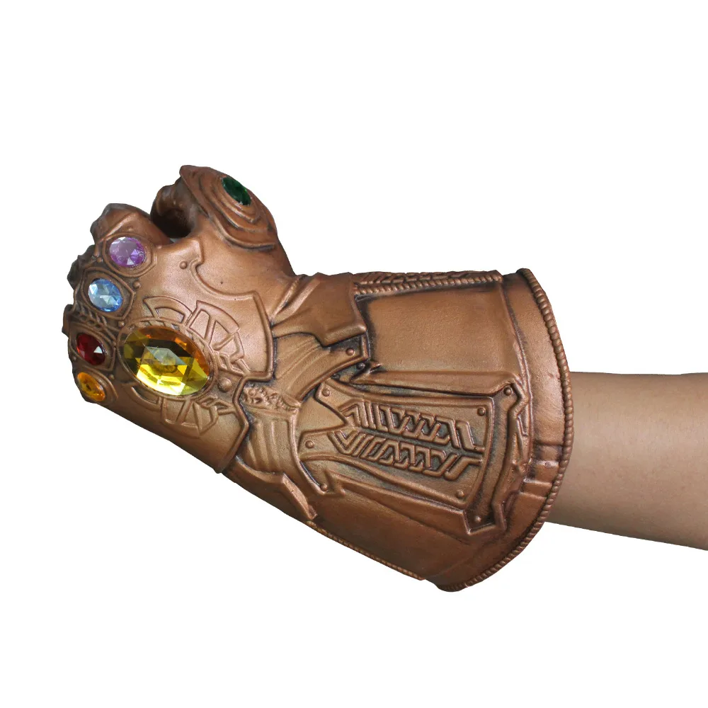 Boy Thanos Mask Infinity Gauntlet Christmas Gift Infinity War Gloves Cosplay Superhero Thanos Glove Halloween Party Props