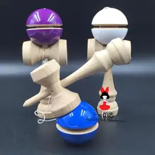 Kendama 20 штук Fedex IP йо-йо резиновая краски мяч сбалансированный профессиональные навыки jade