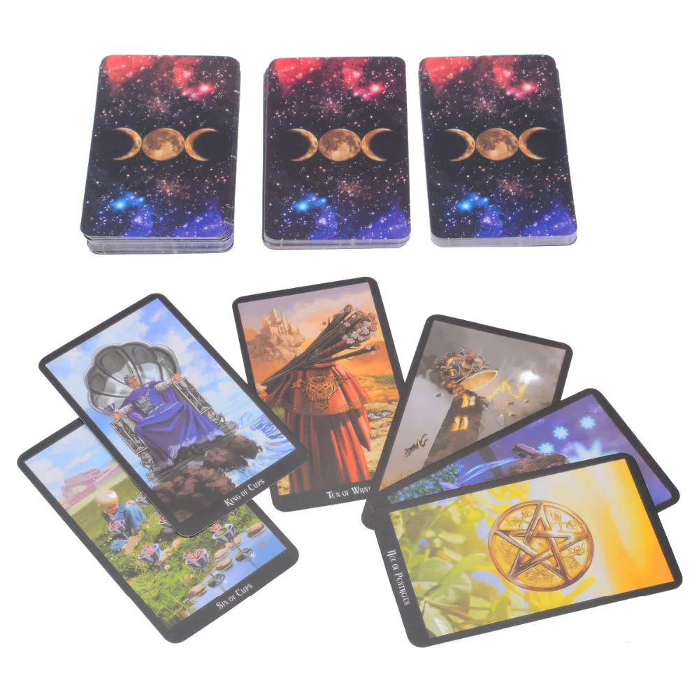 

2019 78pcs Tarot Mythic Deck Cards Read The Mythic Fate Divination For Fortune Card Games 103 x 60mm English Version Board Game