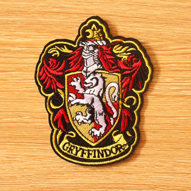 

DIY Harry Potter Patch Badges Embroidered Iron On Patches For Clothing Patches Gryffindor Hogwarts Slytherin Patch DIY Applique