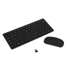 Multimedia 2 4G Wireless Micro USB Charging Mini Keyboard font b Mouse b font Combo USB