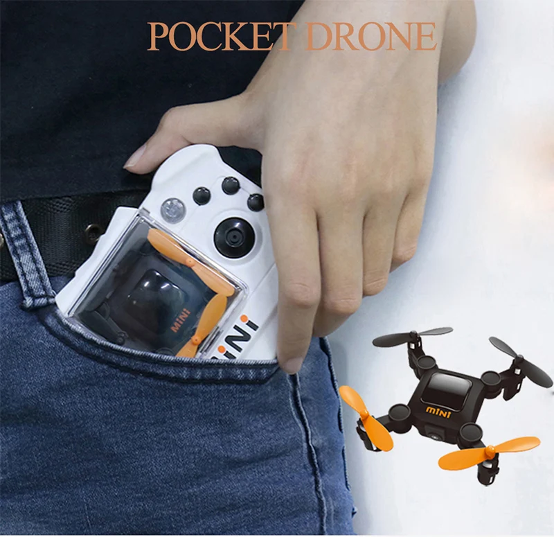 HC636W mini RC Drone Pocket Dron without camera Quadcopter Helicopter