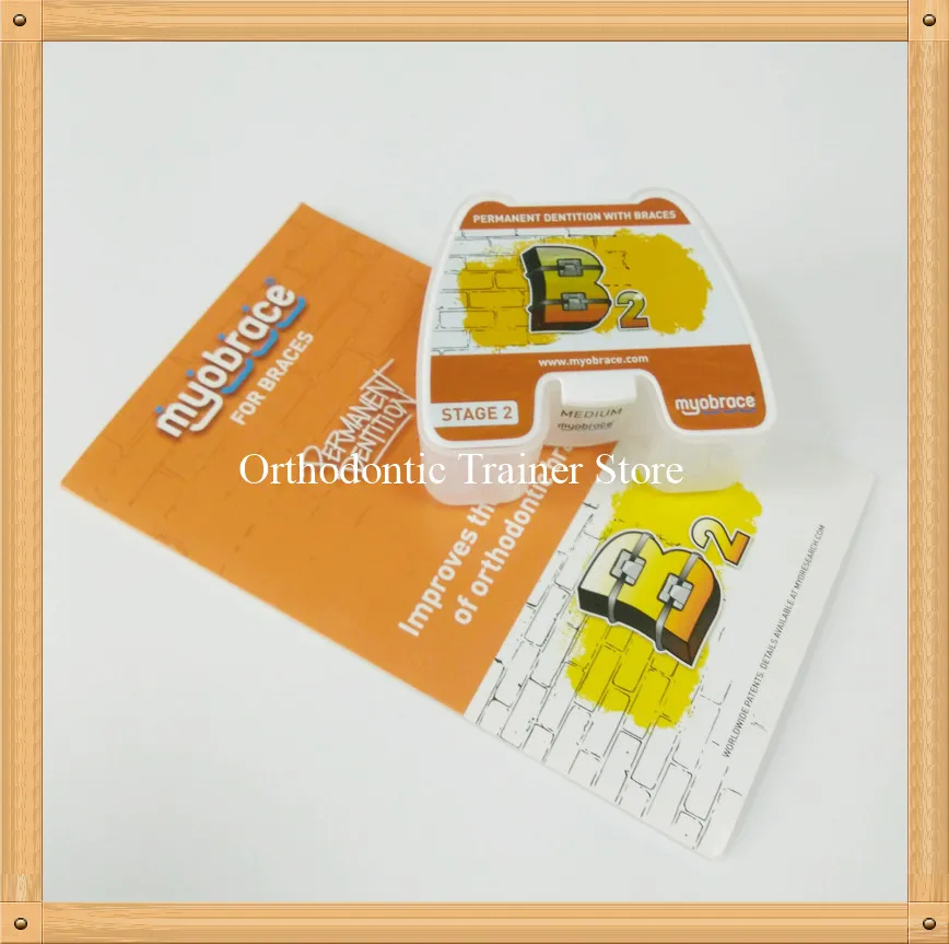 

MRC Dental teet trainer appliance B2 development to the upper jaw/MRC Orthodontic trainer B2 Orthodontic brace
