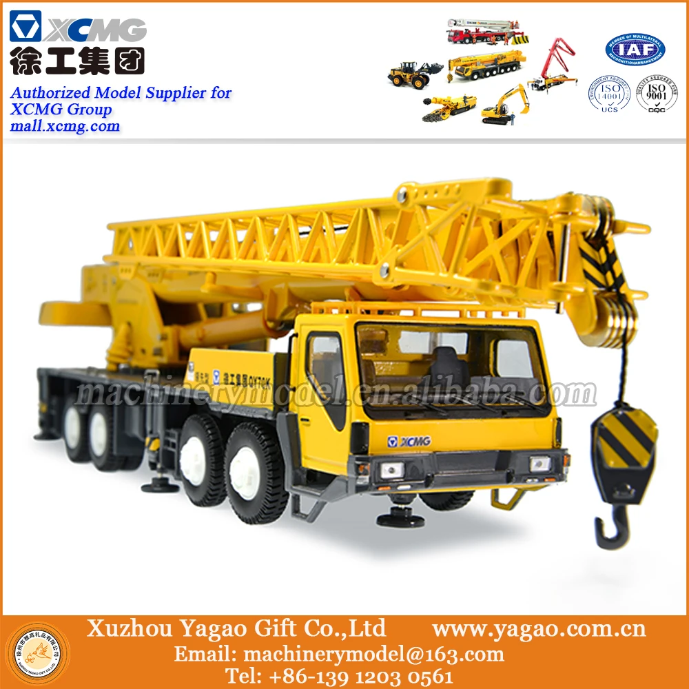 1:50 Scale Model, Diecast Model, Construction Model, XCMG QY70K Truck ...