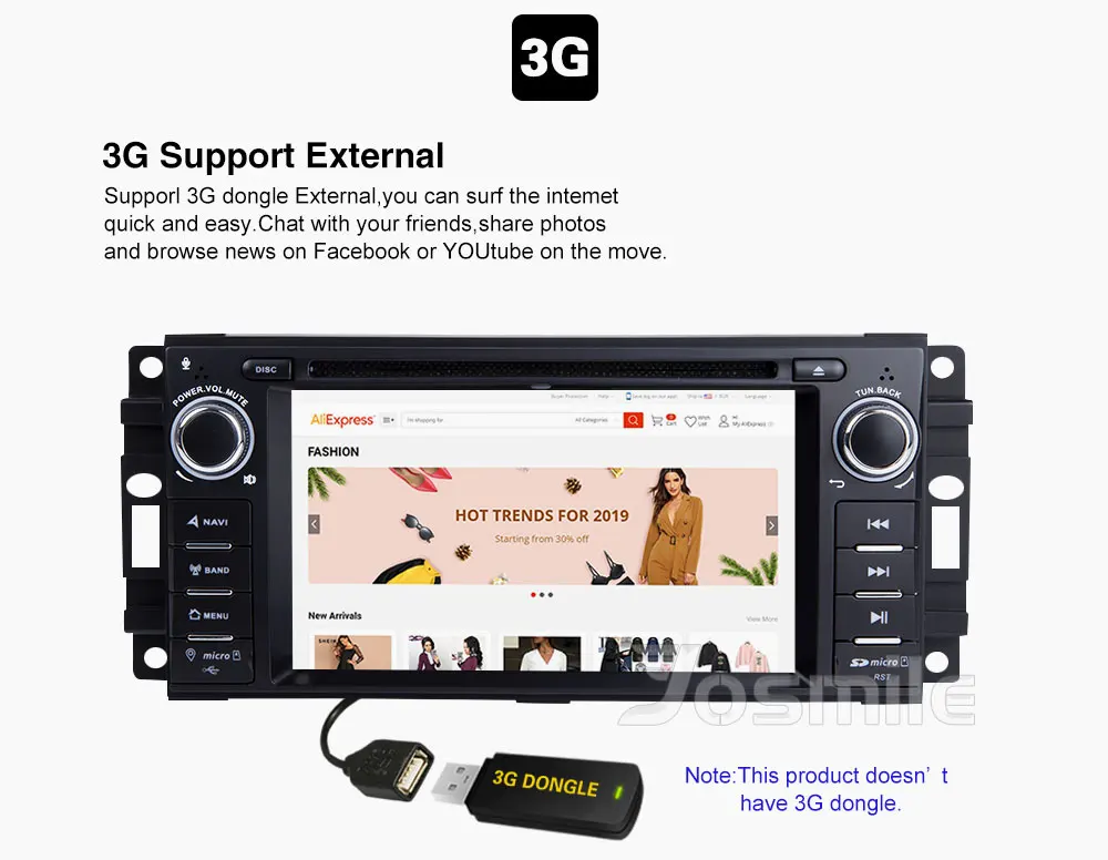 Flash Deal 2 Din Car DVD Multimedia Player For Jeep Grand Cherokee Chrysler 300C Dodge Ram Compass Patriot Sebring GPS Navigation AutoRadio 8