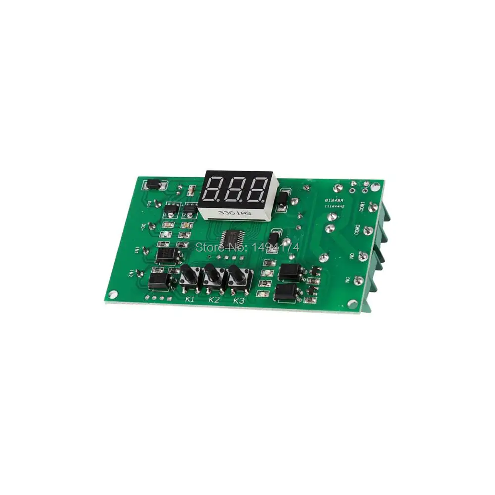 

WQScosea Q8S-214 12V DC Motor Reversible Module Dual Programmable Delay Time Relay PLC Cycle Control Delay Timer Switch Board