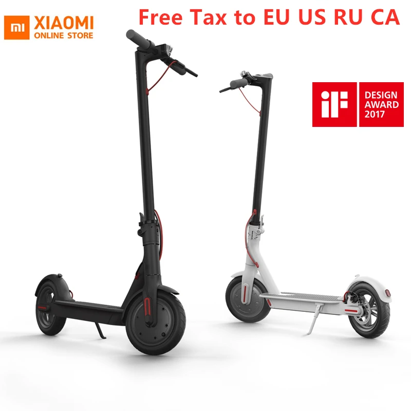  Original Xiaomi Mijia M365 Foldable Smart Electric Scooter Lightweight Hover Skate Board 25km/h wit
