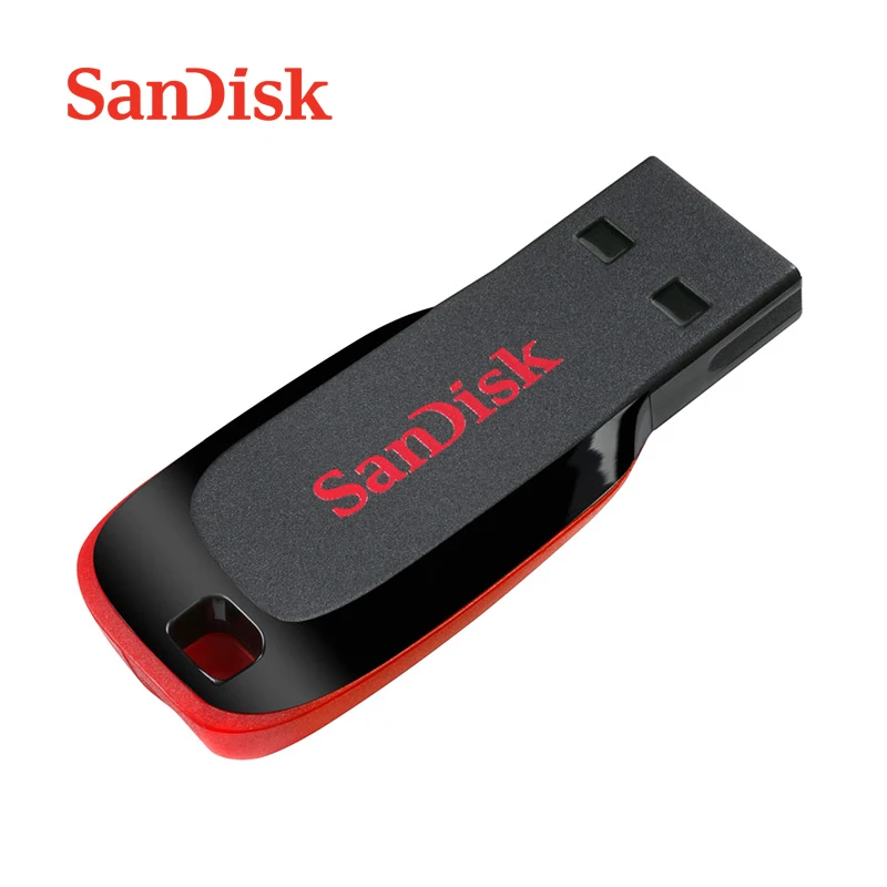 Флеш-накопители SanDisk, 16 ГБ, USB флеш-накопитель, 32 ГБ, 64 ГБ, USB 2,0, карта памяти, мини-флешка, u-диск для ПК, планшет, поддержка, официальный