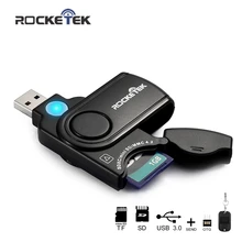 Rocketek usb 3.0 multi 2 in 1 memory otg phone card reader 5Gbps adapter for SD TF micro SD for pc computer laptop accessories цена Rocketek usb 3.0 multi 2 in 1 memory otg phone card reader 5Gbps adapter for SD TF micro SD for pc computer laptop accessories цены онлайн