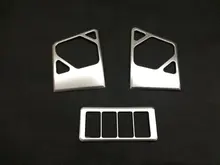 ABS Матовый для Nissan X-trail T31 2008-2013 приборной панели Кондиционер Vent Outlet противотуманная фара Управление переключатель крышки отделкой