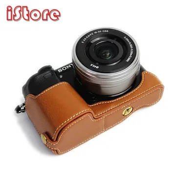 

Leather base For Sony ILCE-6300 Leather Camera Base Fuselage protection Shell