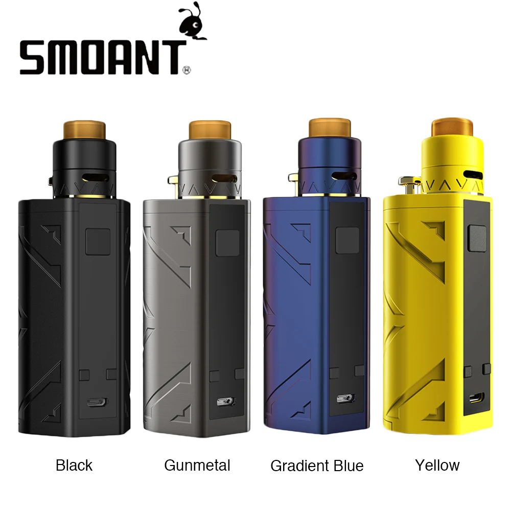 

Original 200W Smoant Battlestar TC Squonker Kit 7ML Box Mod & Battlestar Squonker RDA Electronic Cigs Vape Kits No 18650 Battery