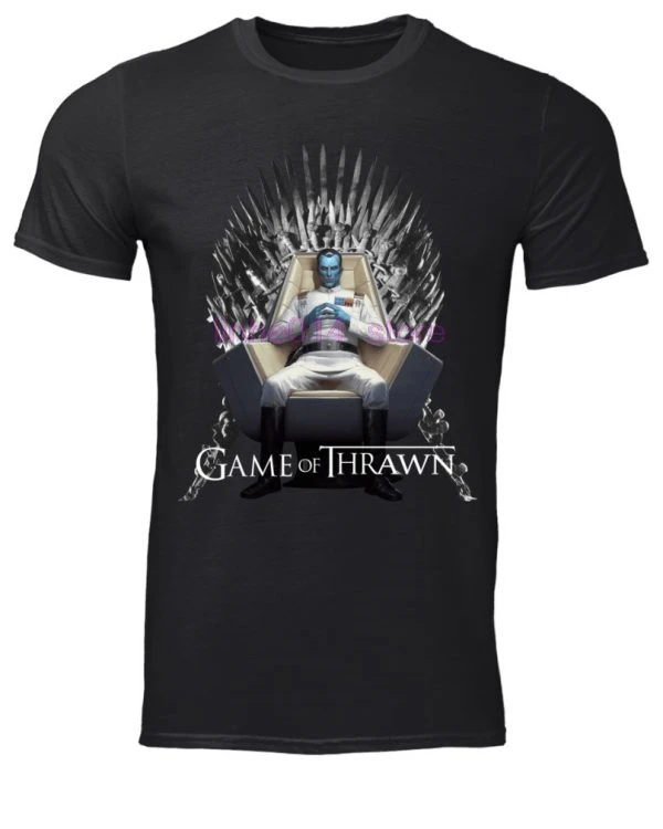 GILDAN brand men shirt Game Of Thrawn Grand Admiral Thrawn shirt-in T-Shirts from Men's Clothing 
