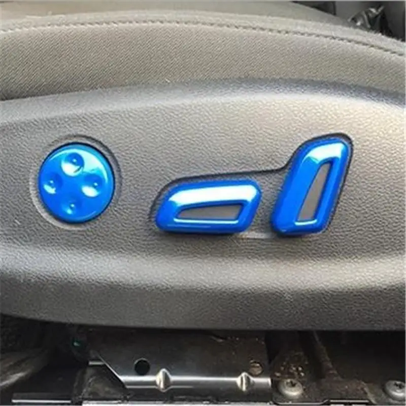 

Button Steering Wheel Seat Interior Promote Automobile Automovil Modified Protecter Car Styling Sticker Strip 18 19 FOR Audi A6L