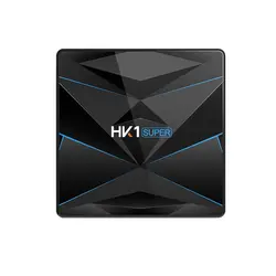Hk1 супер дополнительный Android 9,0 3318 Smart Tv Box Rk3318 4 K 3D со сверхвысоким разрешением Ultra Hd, двухъядерный процессор Wi-Fi Play Store Bt4.0 Декодер каналов