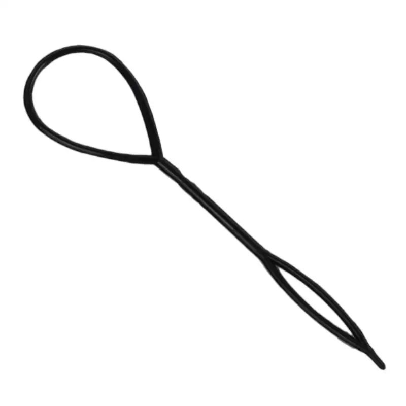 Mayitr 4pcs Ponytail Bun Maker Plastic Hair Braid Styling Clip Tool With Comb Kit Set For Hair Styling Tool