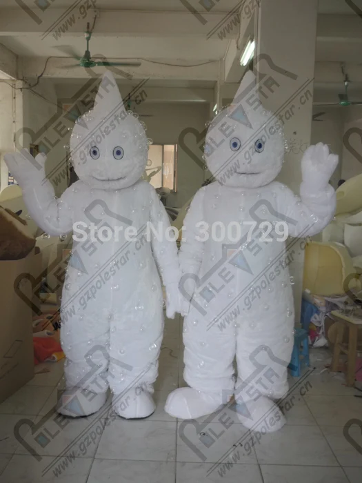 export high quality pure Beads white monkey mascot costumes yeti | Тематическая одежда и униформа