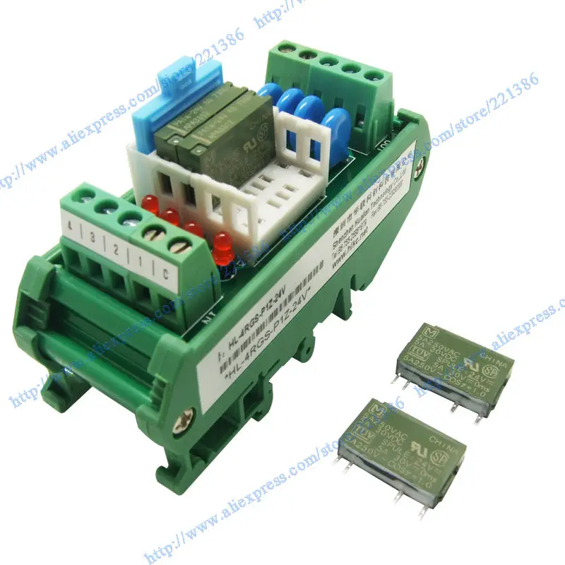 4 channels PA1a relay module 24V 5A Module driver board output