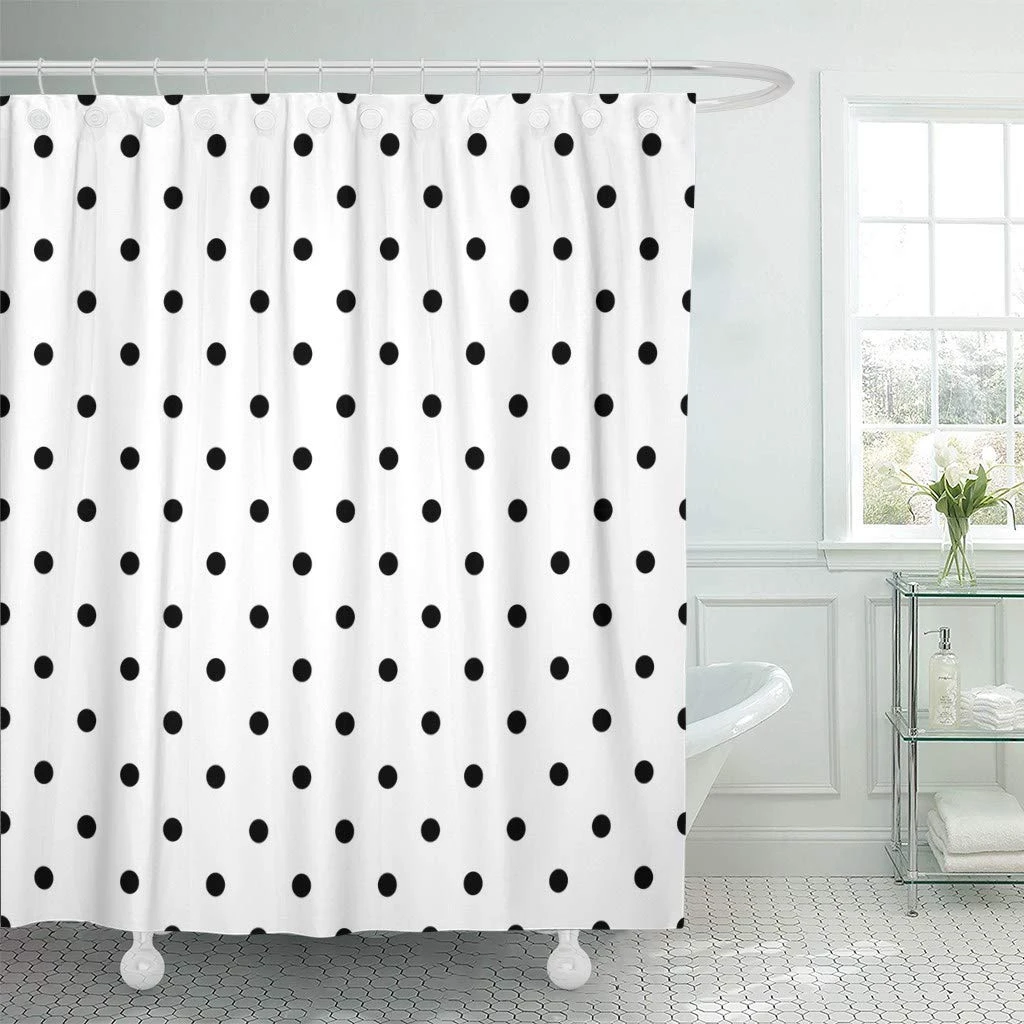 Rideau De Salle De Bain A Pois Motif Abstrait Noir Blanc Bebe Garcon Decor De Cercle De Noel Rideaux De Douche Aliexpress Rideau De Salle De Bain A Pois Motif Abstrait Noir Blanc Bebe Garcon Decor De Cercle De Noel Rideaux De Douche Aliexpress