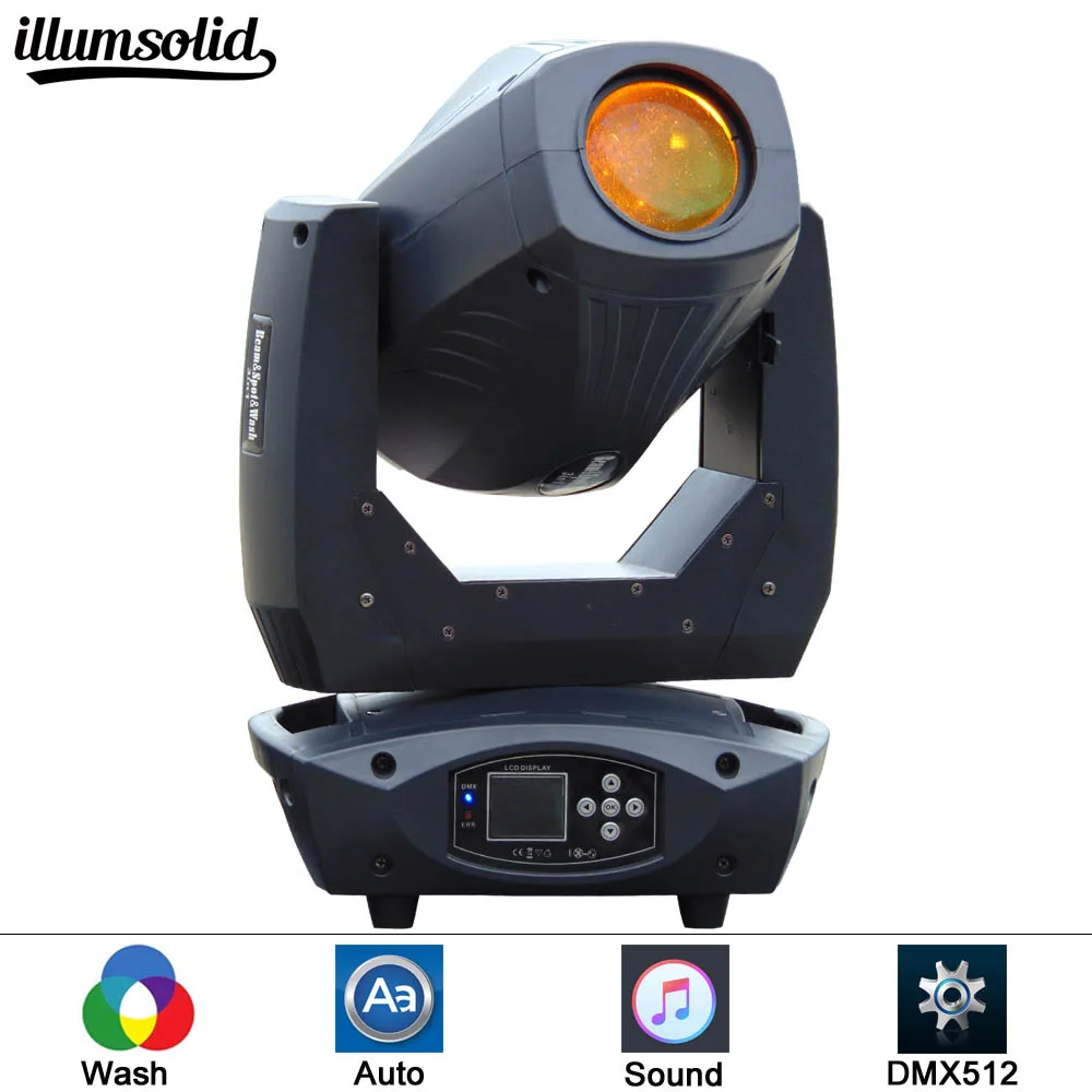 

DJ Disco Light 200W Beam White LED With 4 face prism Party Stage Disco Projector Bar Wedding Lighting