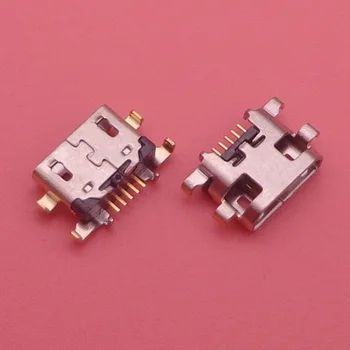 

100pcs for lenovo K5 note for redmi 5 plus for mei zu M6 Micro USB Jack Charging Socket Port Connector replacement repair parts