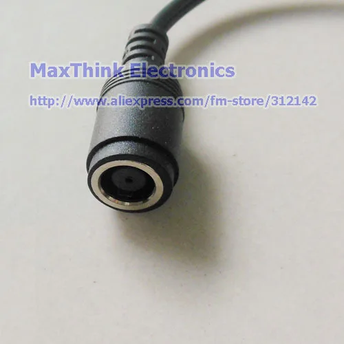 

DC 7.9x5.5mm Female To Quadrate Yellow Tip Power Charger converter Cable Adapter For Lenovo ThinkPad Laptop/Free shipping/1PCS